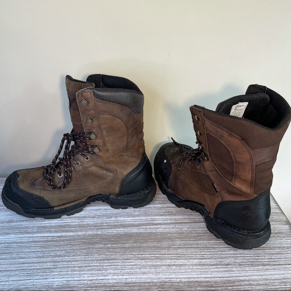 DANNER Pronghorn 8" Brown Gore-tex Mens Boots Sz 11/11.5 Leather Hunting Outdoor - Picture 3 of 12